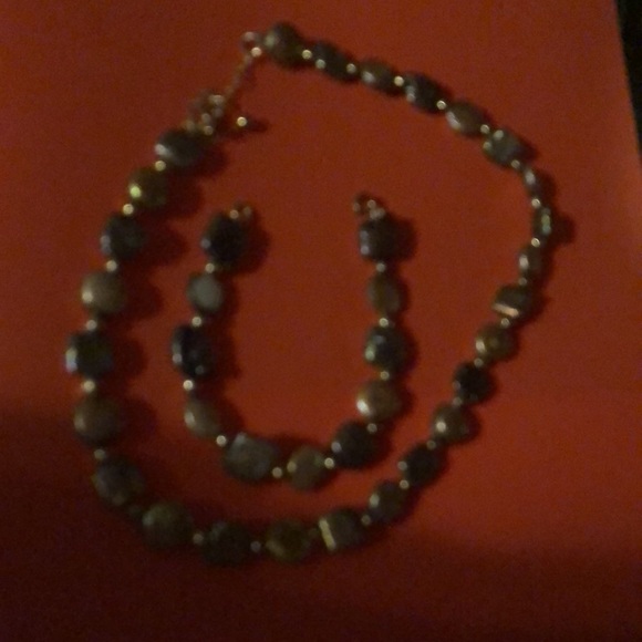Dyed Pearl Necklace and Bracelet - 441 $50 or $45 w/offer - Picture 7 of 7